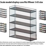 Scale model display case