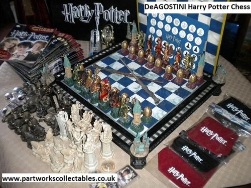 DeAGOSTINI Harry Potter Chess Used